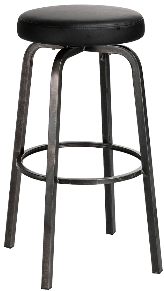 Stool Png Hd Crisscross Back Swivel Bar Stool 171/2"w X 17"d X (1000x1000), Png Download