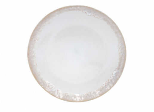Taormina White Dinner Plate By Belleandjune - Plate (515x500), Png Download