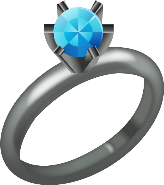 Download Ai File - Diamond Ring Emoji Png (640x640), Png Download