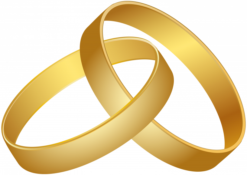 Classy Design Wedding Free Jokingart Com Ring - Gold Wedding Ring Clip Art (817x578), Png Download