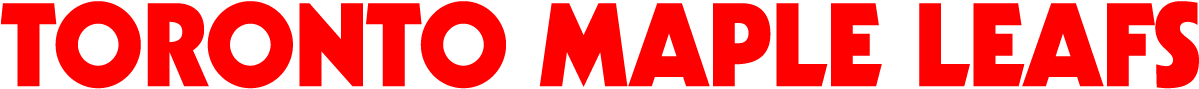 Toronto Maple Leafs Font (1200x300), Png Download