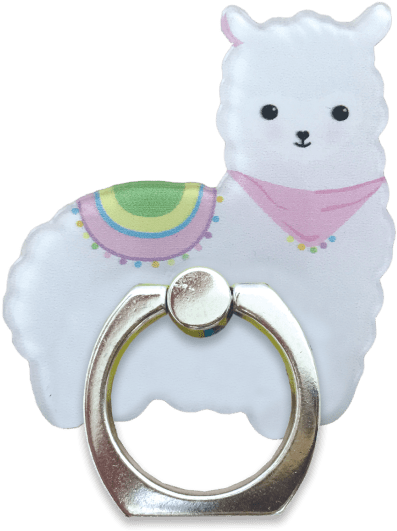 Llama Phone Ring - Mobile Phone (550x550), Png Download