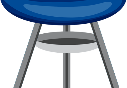 Bbq Clipart Chalk - Transparent Background Barbecue Clip Art (450x300), Png Download