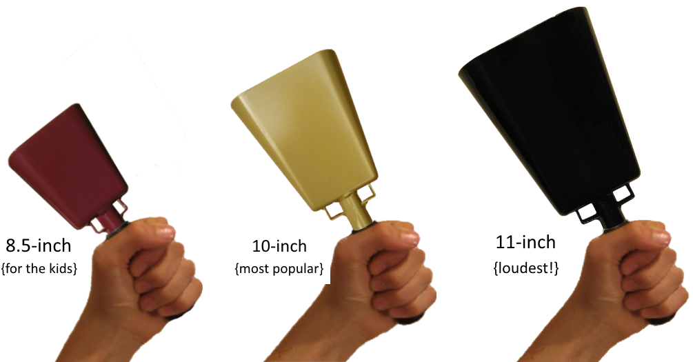 Looking For A Chrome Cowbell And Shocked At The Price - Cowbell With Handle (1050x524), Png Download