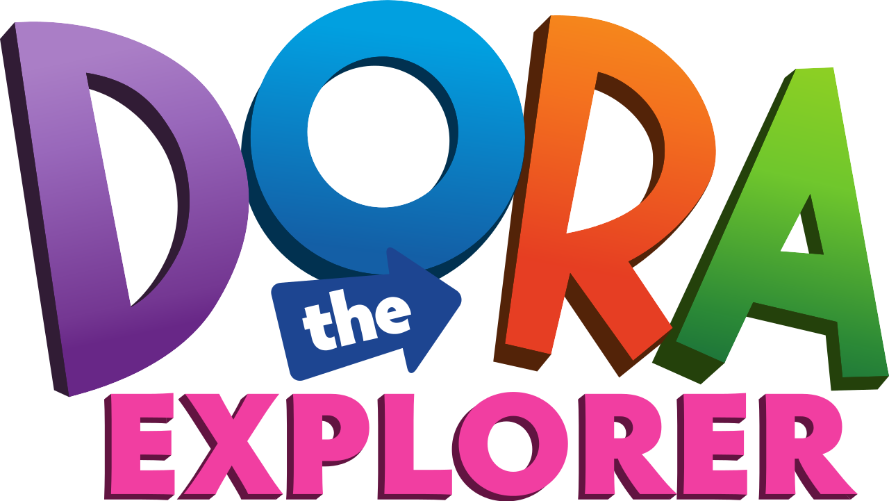 Dora The Explorer - Dora The Explorer Word (1280x721), Png Download