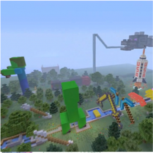 1-minecraft Putt - Tree (1200x675), Png Download