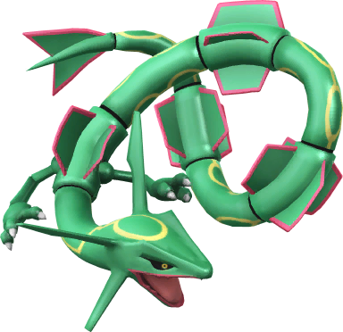 Fig 20 Rayquaza - Mega Rayquaza 3d Png (384x372), Png Download