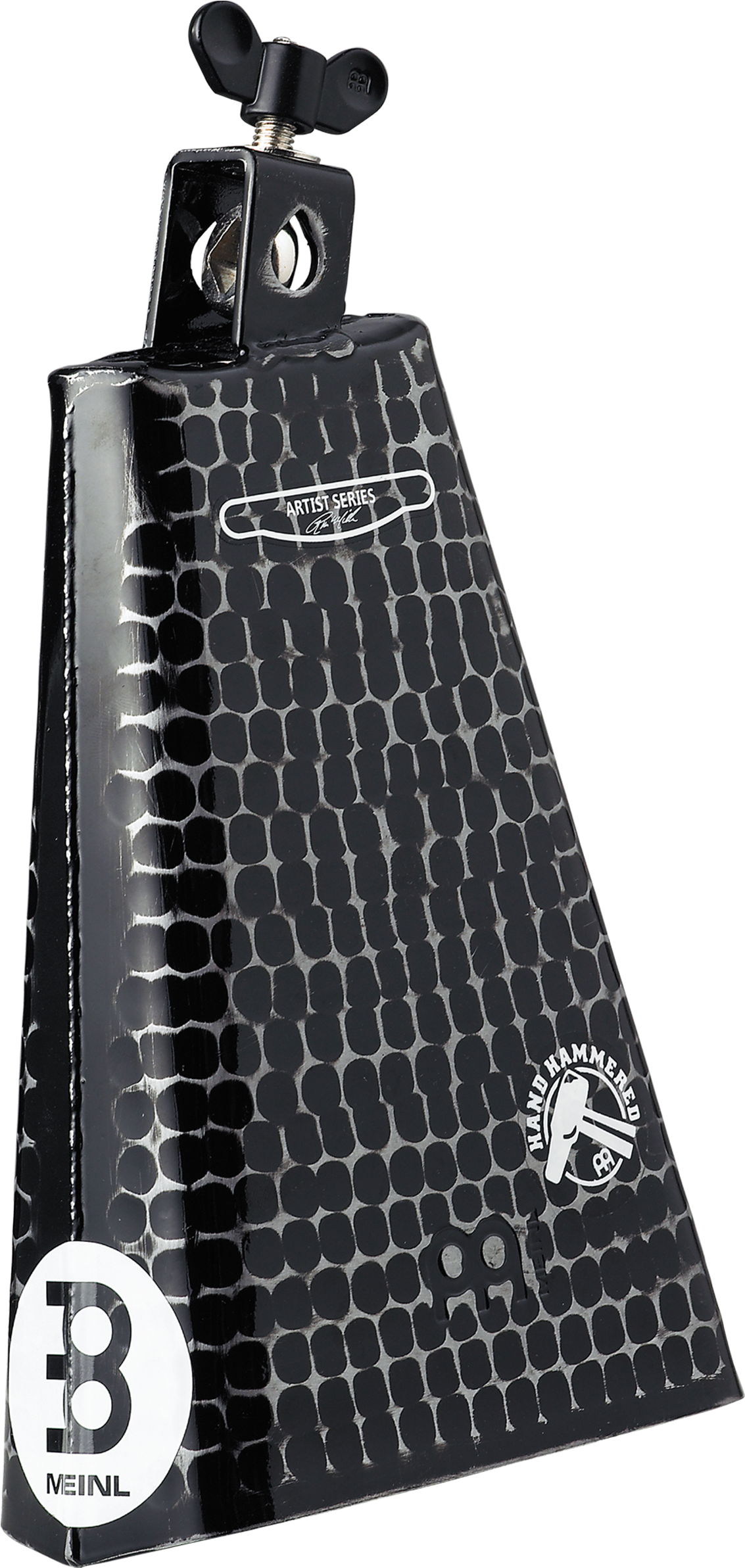 Meinl Rm80b Artist Series Cowbell Russ Miller 8" Big - Meinl Hand Hammered Big Mouth Cowbell 20cm (3600x2700), Png Download