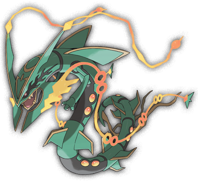 Mega Rayquaza (400x480), Png Download