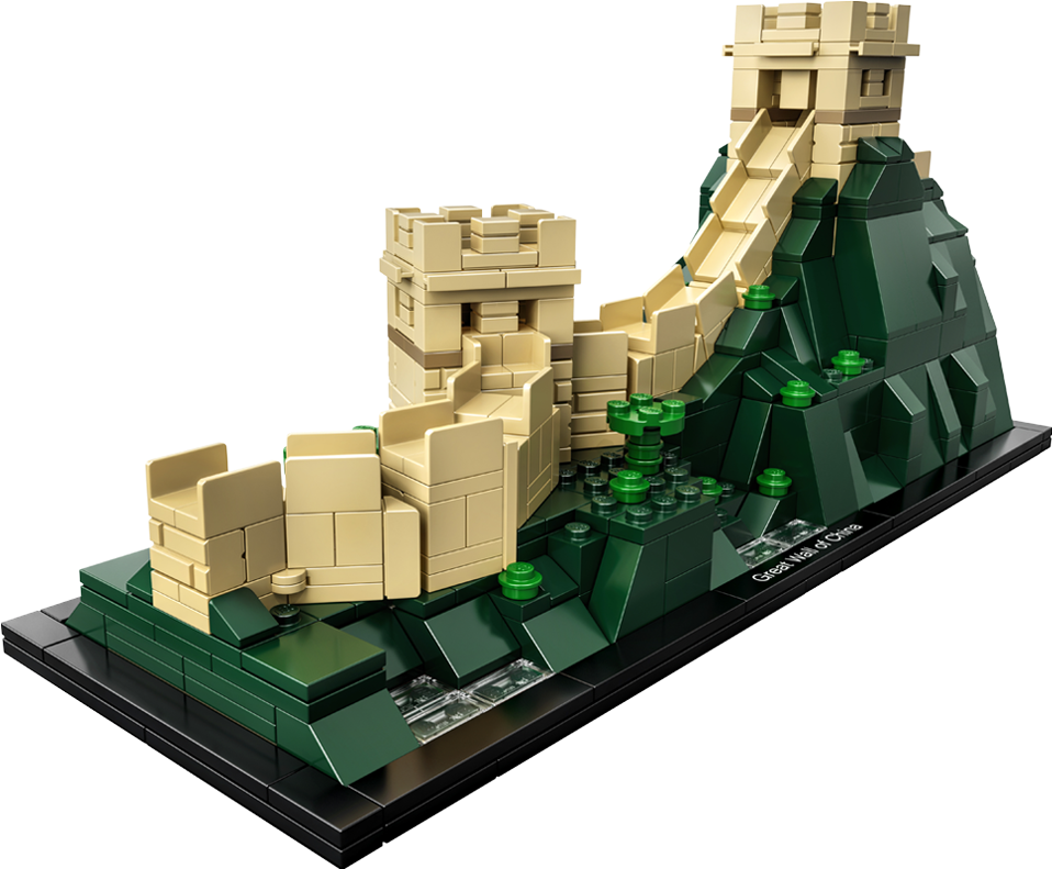 Great Wall Of China - Lego Wall Of China (1488x837), Png Download
