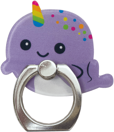 Picture Of Narwhal Phone Ring - Ring (550x550), Png Download