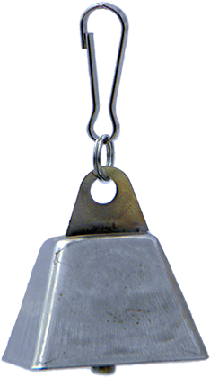 Small Cowbell With Lanyard Hook - Locket (600x600), Png Download