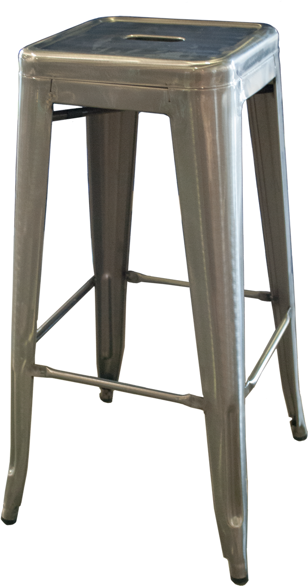 Gunmetal Barstool - Black Tolix Stool (1200x1200), Png Download