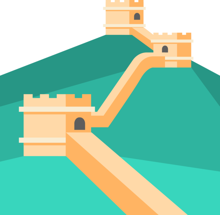 Premium Greatwall, China, Vacation, Holidays, Travel - Great Wall Of China (716x700), Png Download