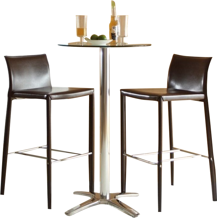 Eurostyle 30" Leather Bar Stool - Eurostyle Shelby 30 Inch Seat Height Leather Bar Stool (798x798), Png Download