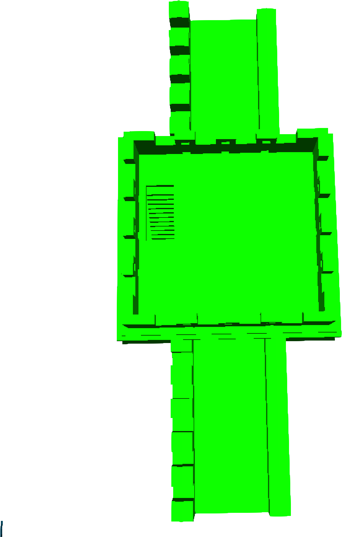 3d Printed Great Wall Of China Tower - 3d Printing (1592x1780), Png Download