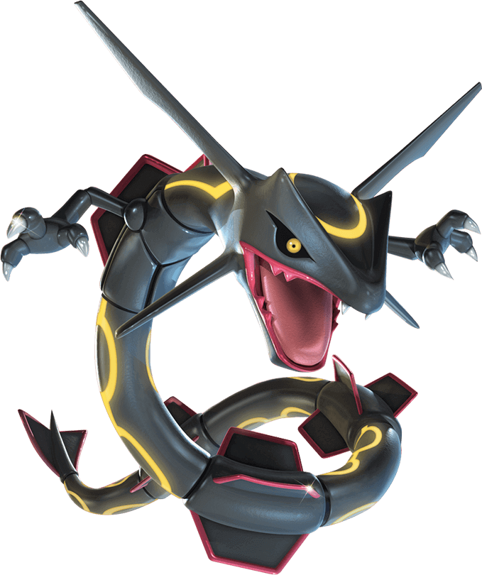 Shining Rayquaza Shining Legends Artwork - Shining Rayquaza (679x810), Png Download
