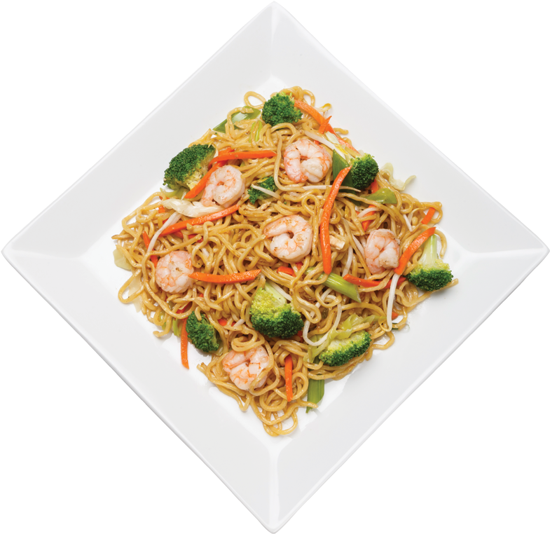 Lo Mein Noodles - Tante Fanny Frische Flammkuchenböden (800x800), Png Download