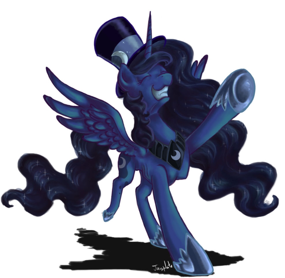 I Am Hibari Kyoya, Dancing, Grin, Hat, Princess Luna, - Kyoya Hibari (1022x1024), Png Download