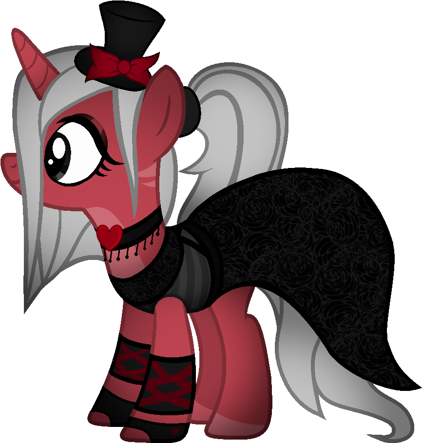 Thecreativeenigma, Clothes, Dress, Female, Goth, Hat, - Cartoon (884x928), Png Download