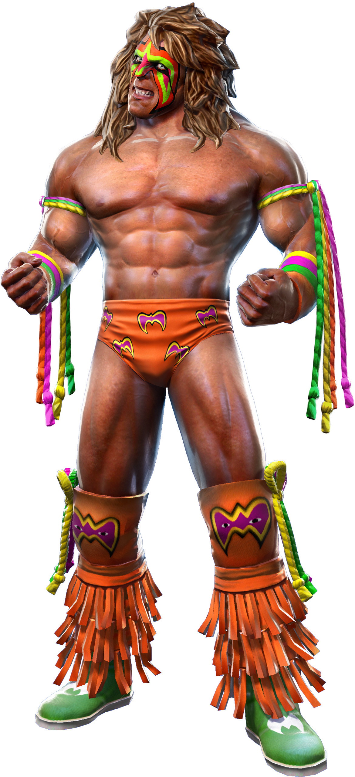 Ultimate Warrior - Wwe Ultimate Warrior (1837x2750), Png Download