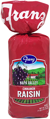 Franz Napa Valley Cinnamon Vanilla Raisin Bread - Franz (400x400), Png Download