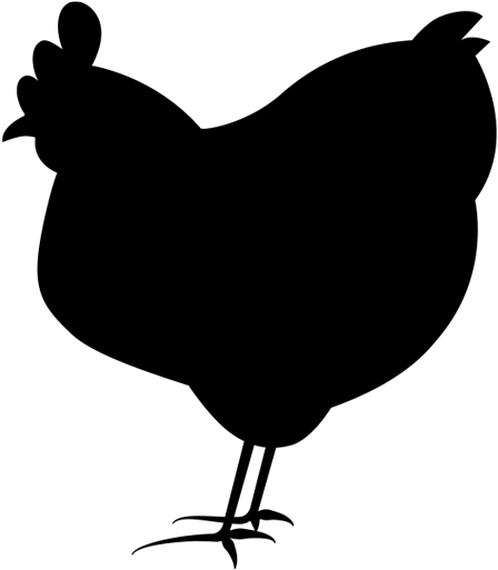 The Chicken Had Its Last Hurrah As A Roasted Dinner - Poultry Hatchery Icon Png (600x517), Png Download