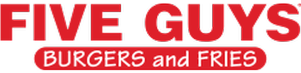 Gift Cards To 5 Guys Burgers And Fries - Five Guys Burger Logo (600x400), Png Download