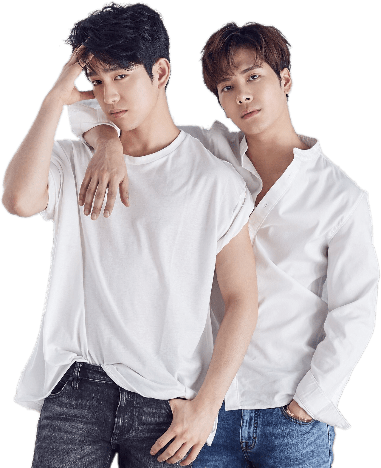 Download - Got7 Jackson And Jinyoung (2048x1638), Png Download