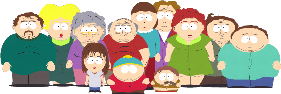 South Park Family Png (960x540), Png Download