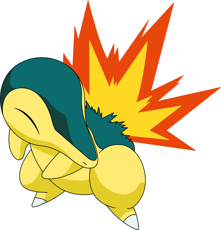 Shiny Cyndaquil Pokédex - Pokemon Cyndaquil (769x800), Png Download