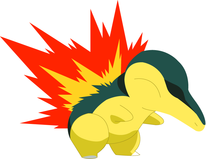 Illustrator Vector Cyndaquil By Kallen10-d392ejt - Pokemon De Fogo Do Ash (712x549), Png Download