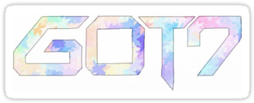 "got7 Pastel Logo" Stickers By Nicki17 - Sticker (375x360), Png Download