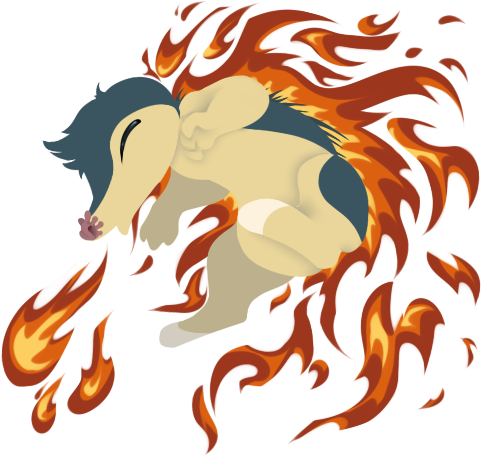 Cyndaquil (500x500), Png Download