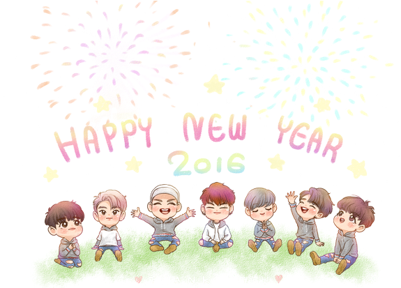 32 Images About Got7 Fanart On We Heart It - Got7 (599x412), Png Download