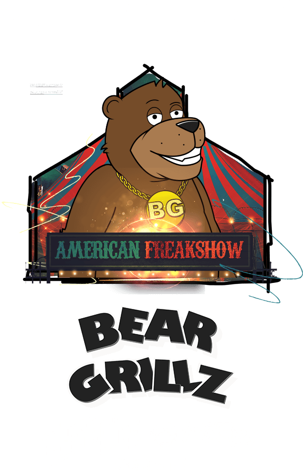 Bear Grillz (1000x1000), Png Download
