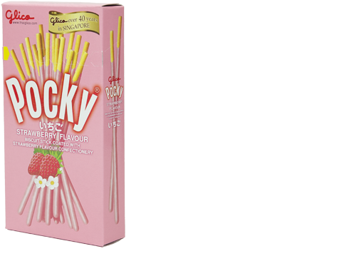 Pocky Strawberry - Glico Pocky Strawberry (800x533), Png Download