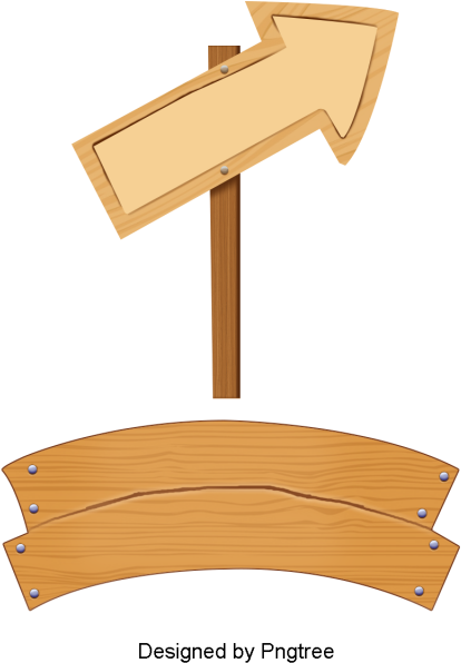 Exquisite Cartoon Cute Retro Wood Label Title Bar, - Psd (640x640), Png Download