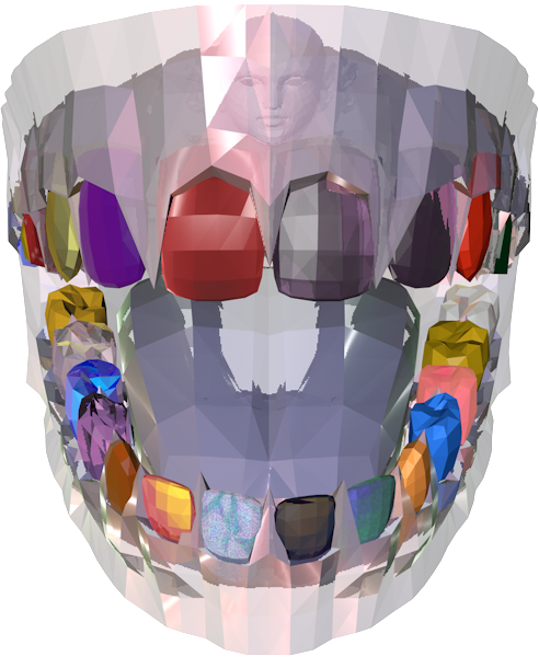 Grillz, Pear, Pears - Crystal (492x600), Png Download