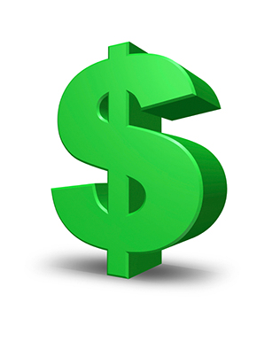 Three-dimensional Dollar Sign - Money Eyes Png (462x393), Png Download