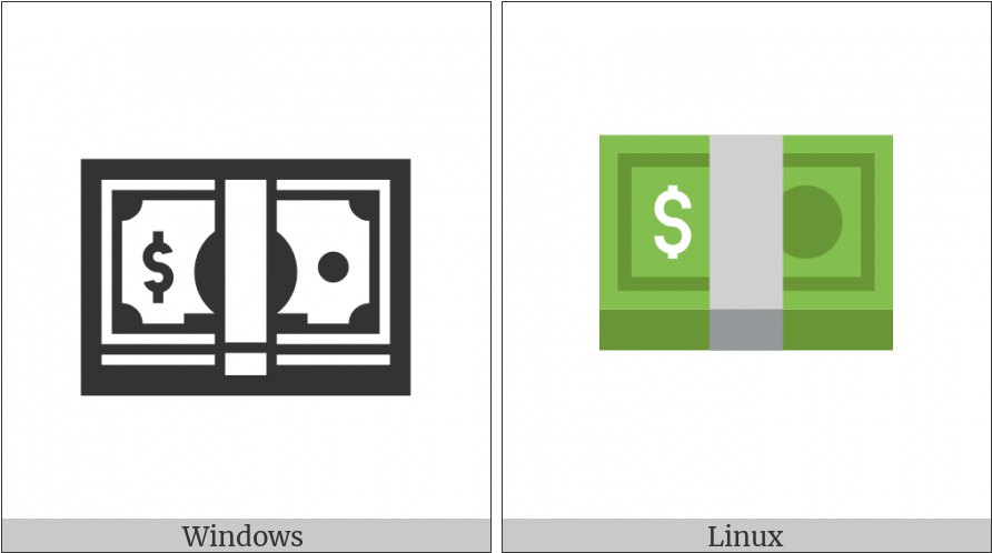 Banknote With Dollar Sign On Various Operating Systems - Number (900x506), Png Download