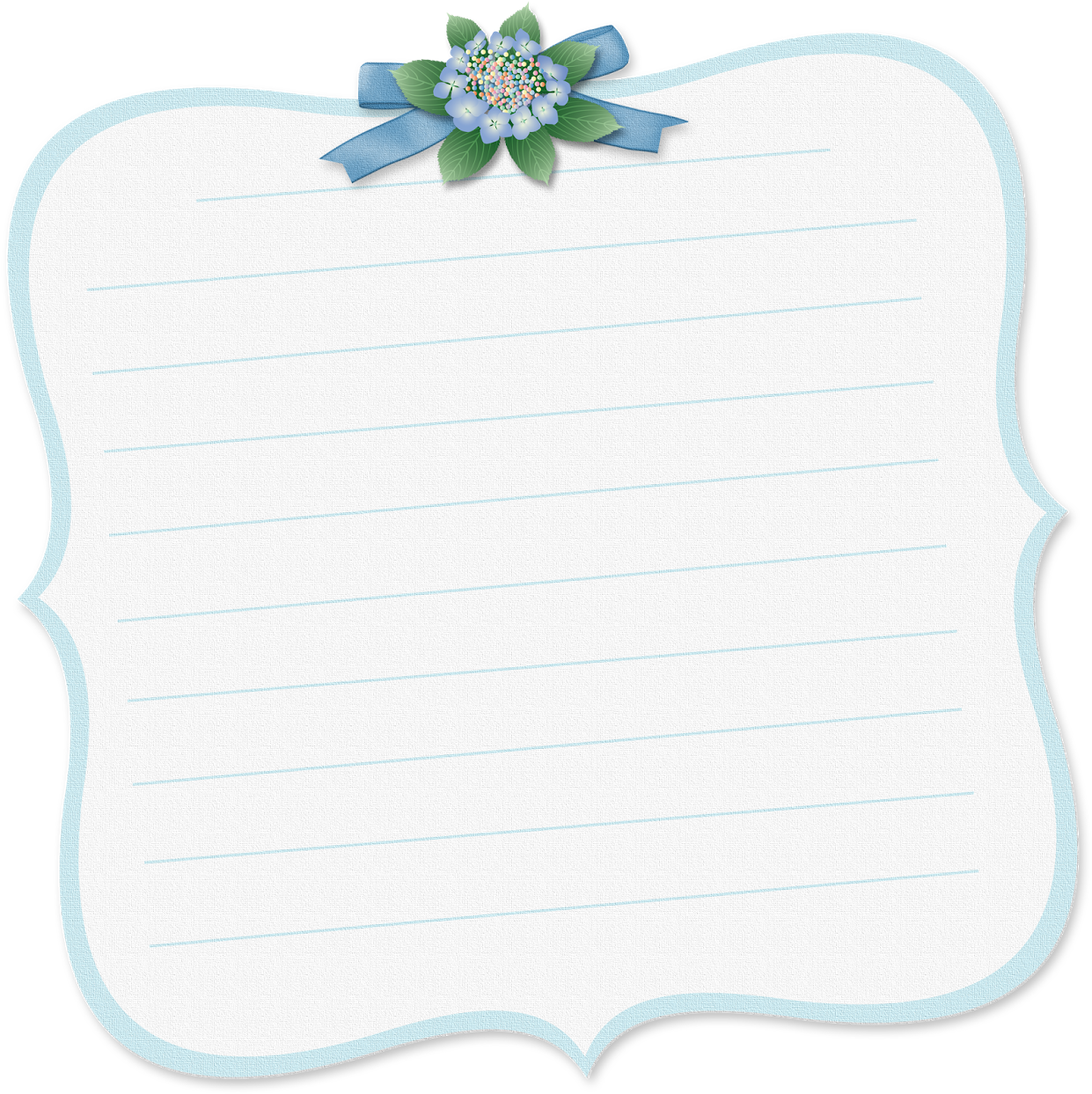 My Cherish Baby Clipart - Forget-me-not (1600x1600), Png Download