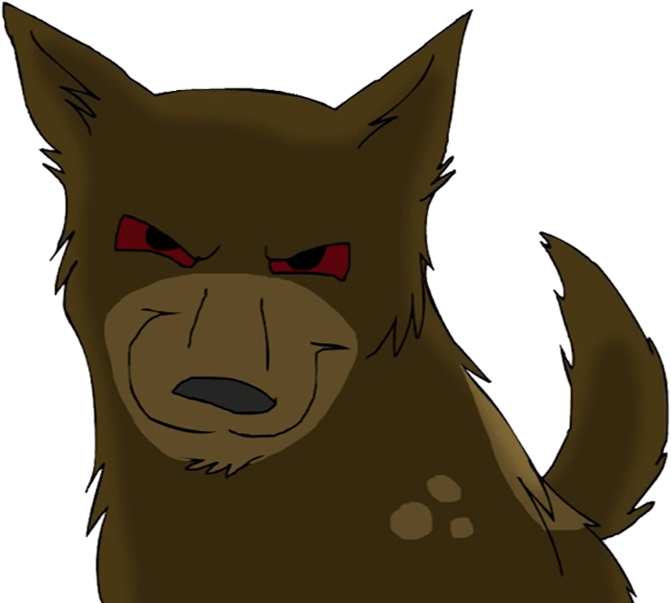 A Cut Out Of Cobalt From Wolf Song, A Brown Wolf That - Lisa Parker Wolf Song (966x710), Png Download