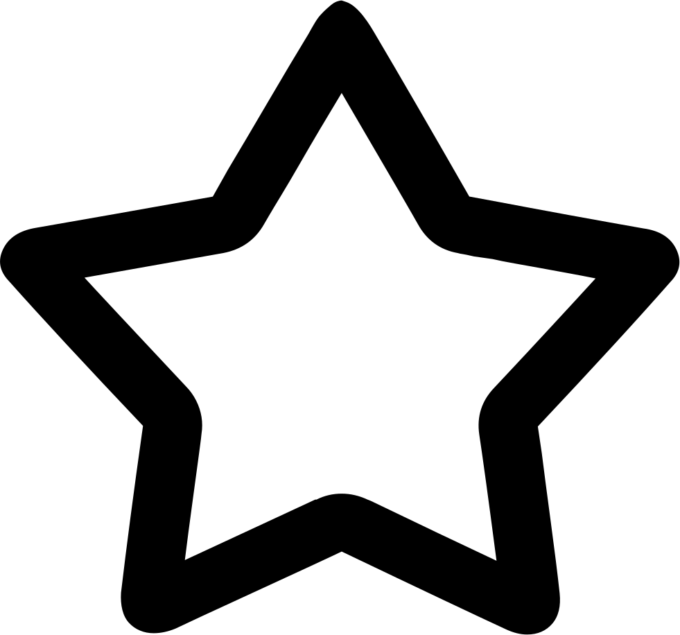 Five Star Line - Awesome Icons (981x916), Png Download