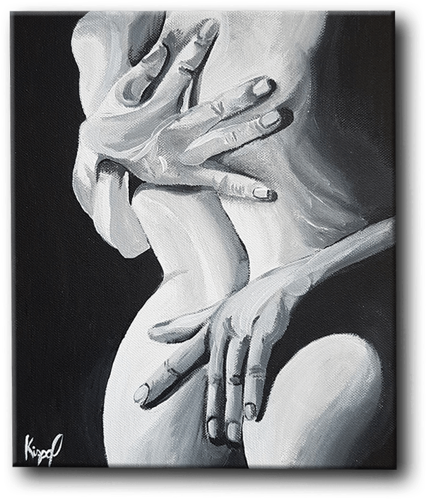 7th Sense I Design Erotikus Festmény “szenvedély” - Sketch (800x800), Png Download