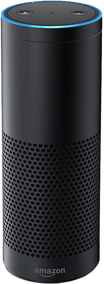 3% Cash Back - Amazon Echo Plus Black (331x914), Png Download