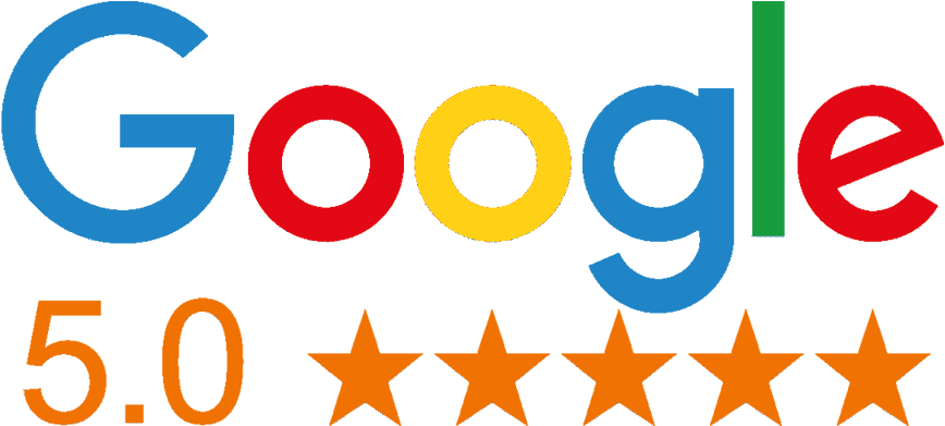 Google Five Star Rating (1151x570), Png Download