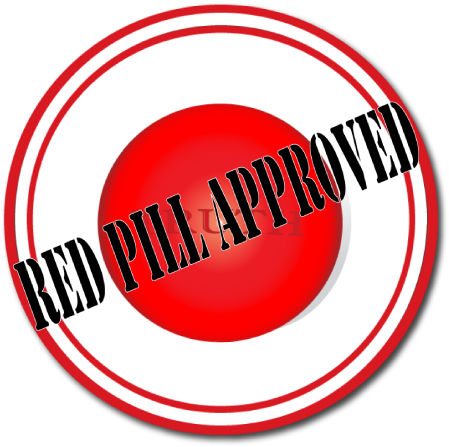 Red Pill Final Small - Circle (468x468), Png Download