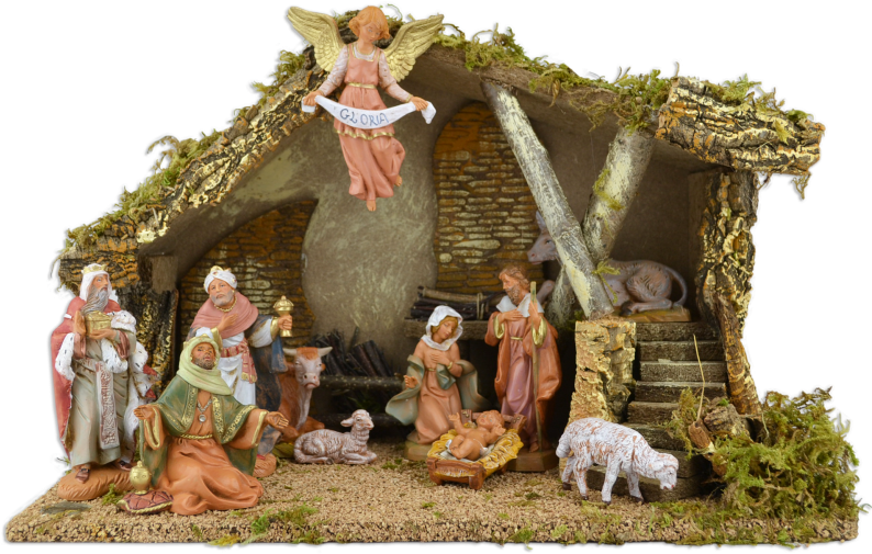 Nativity - Nativity Scene (800x550), Png Download