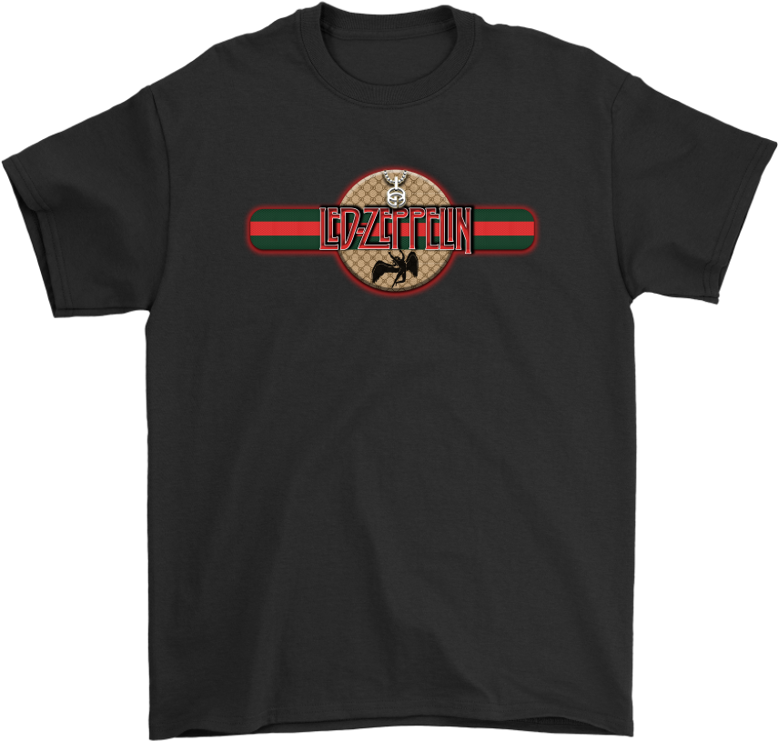Gucci Band Led Zeppelin Swan Song Angel Rock Music - Weber T Shirt (1024x1024), Png Download